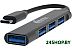 USB-хаб Ritmix CR-4401 Metal USB-хаб Ritmix CR-4401 Metal