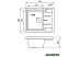Кухонная мойка AV Engineering Platinum AV765495PBK (черный) Кухонная мойка AV Engineering Platinum AV765495PBK (черный)