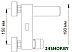 Смеситель для ванны WasserKraft Aller 1061 Смеситель для ванны WasserKraft Aller 1061