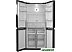 Четырёхдверный холодильник CENTEK CT-1756 NF Black Glass