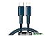Кабель Baseus CATLGD-03 USB Type-C - Lightning (1 м, синий) Кабель Baseus CATLGD-03 USB Type-C - Lightning (1 м, синий)