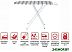Гладильная доска Perfecto Linea Basic 1 42-107302 Гладильная доска Perfecto Linea Basic 1 42-107302