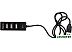 USB-хаб Buro BU-HUB4-0.5L-U2.0 USB-хаб Buro BU-HUB4-0.5L-U2.0