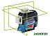 Лазерный нивелир Bosch GLL 3-80 CG Professional (0601063T00) Лазерный нивелир Bosch GLL 3-80 CG Professional (0601063T00)