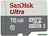 Карта памяти SanDisk Ultra microSDHC Class 10 UHS-I 16GB (SDSQUNS-016G-GN3MN)