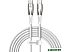Кабель Baseus Glimmer Series Fast Charging Data Cable USB Type-C - Type-C 100W CADH000702 (1 м, белы Кабель Baseus Glimmer Series Fast Charging Data Cable USB Type-C - Type-C 100W CADH000702 (1 м, белы