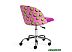 Кресло TetChair Melody Botanica 06 kiwi/138 (ткань/флок, фиолетовый)
