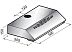 Вытяжка Korting KHT6230W