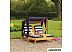 Шезлонг KidKraft Для двоих с тентом 00524-KE (синий)