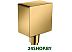 Шланговое подключение Hansgrohe FixFit Square 26455990 (золотистый) Шланговое подключение Hansgrohe FixFit Square 26455990 (золотистый)