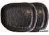 Набор тарелок Bronco Midnight Gold 42-437 (2 шт)