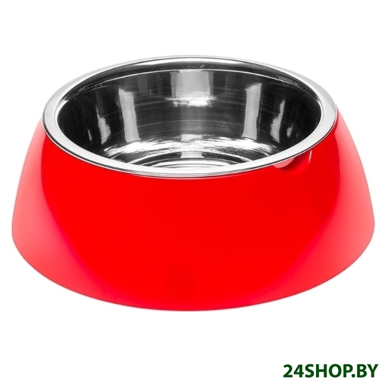 Миска для животных Ferplast Jolie L (1.2л, красный) Миска для животных Ferplast Jolie L (1.2л, красный)