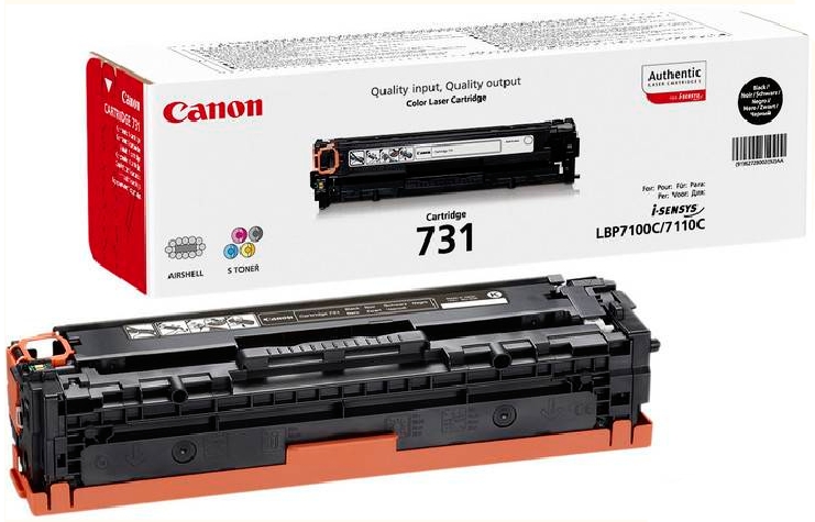 Картридж для принтера Совместимый с Canon 731Bk Картридж для принтера Совместимый с Canon 731Bk
