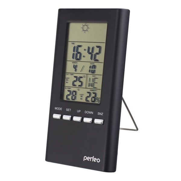 Метеостанция Perfeo Meteo PF-S3331F (черный) Метеостанция Perfeo Meteo PF-S3331F (черный)