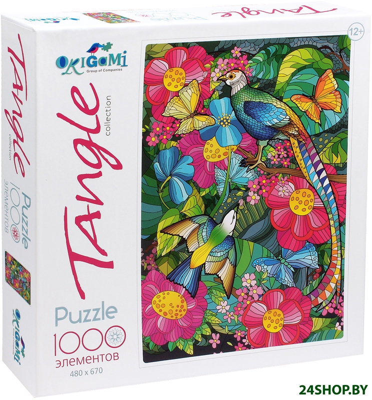 Пазл Origami Game Арт-терапия. В раю 06599 (1000 эл) Пазл Origami Game Арт-терапия. В раю 06599 (1000 эл)