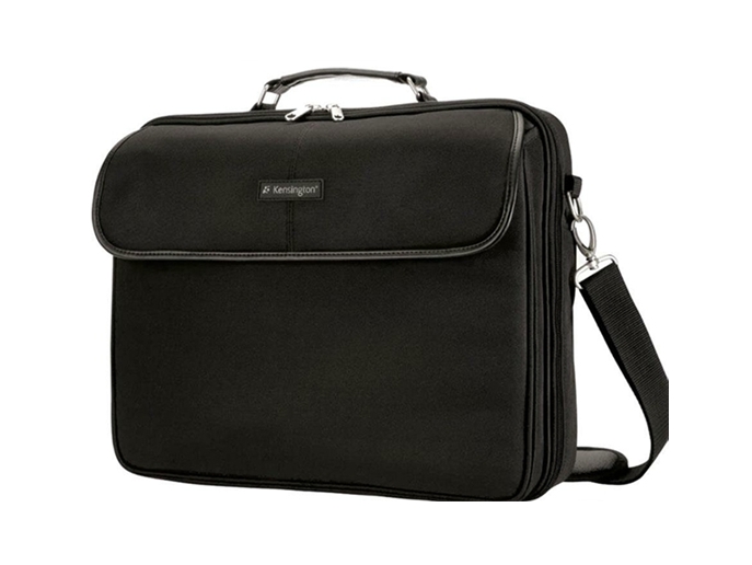 Сумка для ноутбука Kensington Clamshell (15,6') (черный) Сумка для ноутбука Kensington Clamshell (15,6') (черный)