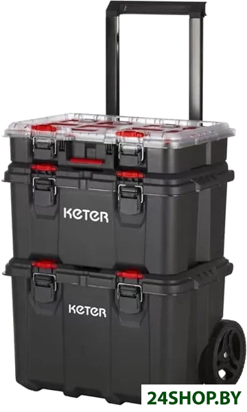 Набор ящиков Keter Stack'N'Roll 250927 Набор ящиков Keter Stack'N'Roll 250927