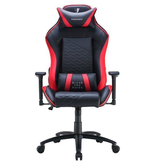 Кресло Tesoro Zone Balance F710 (черный/красный) Кресло Tesoro Zone Balance F710 (черный/красный)