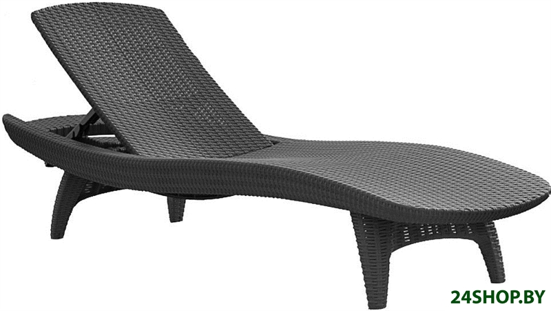 Шезлонг Keter Pacific Lounger (графит) Шезлонг Keter Pacific Lounger (графит)