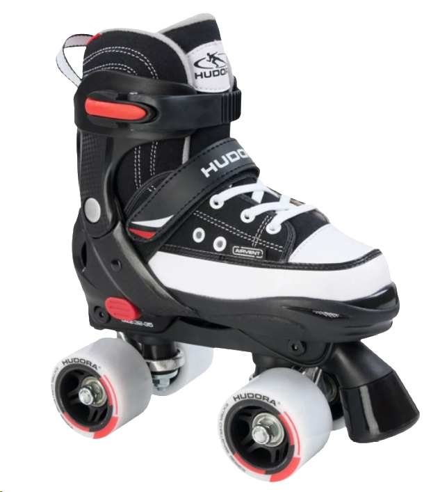 Роликовые коньки Hudora Rollschuh (р. 36-39, черный/белый) Роликовые коньки Hudora Rollschuh (р. 36-39, черный/белый)