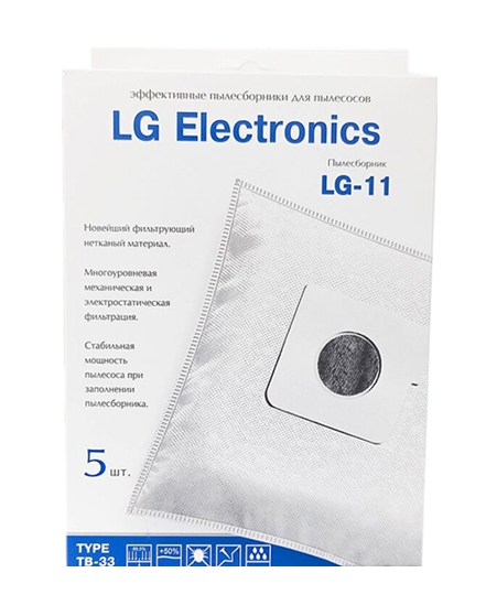 Комплект одноразовых мешков ПС-Фильтрс LG-11 Комплект одноразовых мешков ПС-Фильтрс LG-11
