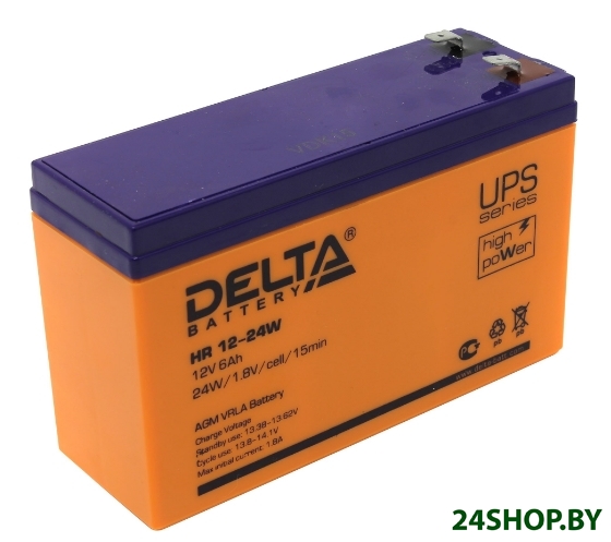 Аккумулятор для ИБП Delta HR 12-24W Аккумулятор для ИБП Delta HR 12-24W