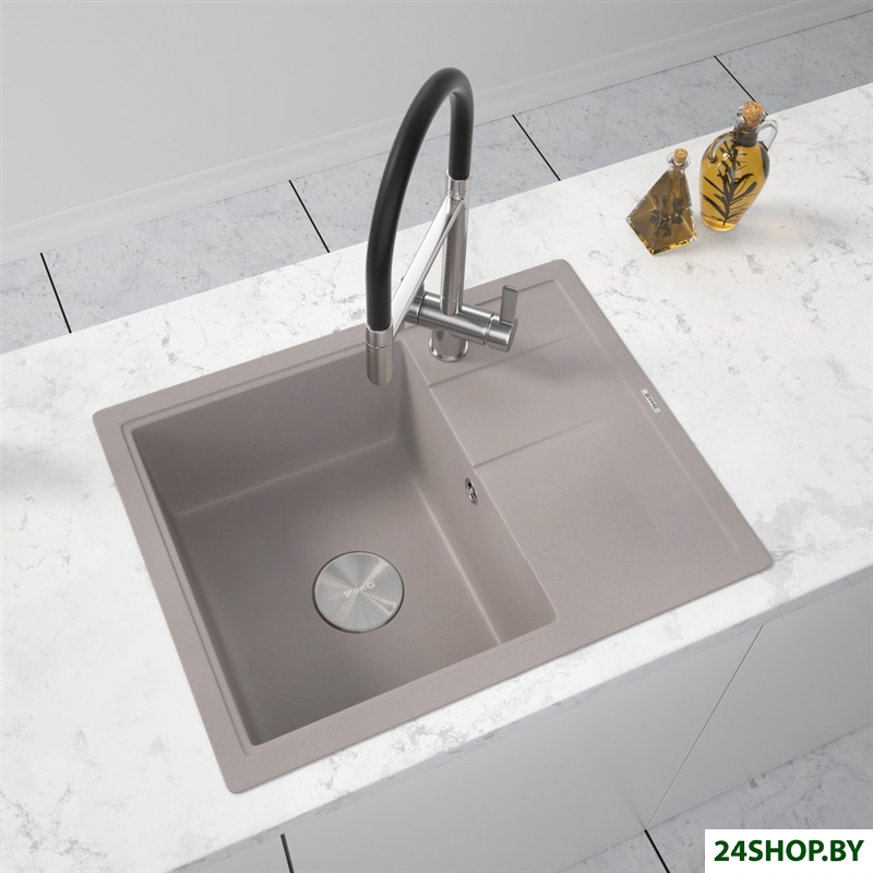 Кухонная мойка ZorG Rock 65 Premium alumetallic Кухонная мойка ZorG Rock 65 Premium alumetallic