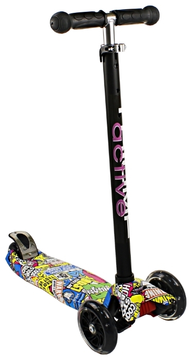 Самокат Triumf Active SKL-07LP Maxi Flash Plus Print (принт 1) Самокат Triumf Active SKL-07LP Maxi Flash Plus Print (принт 1)