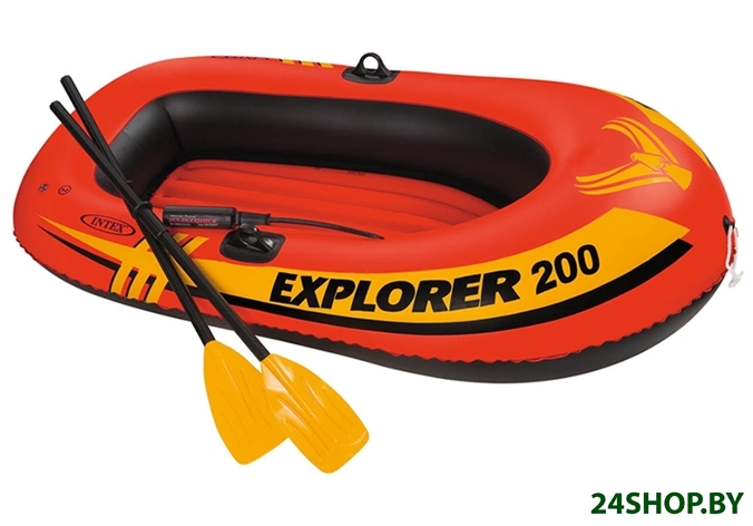 Лодка надувная двухместная INTEX 58331 EXPLORER 200 (Set) Лодка надувная двухместная INTEX 58331 EXPLORER 200 (Set)