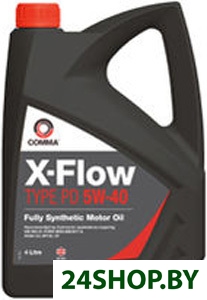 Моторное масло Comma X-Flow Type PD 5W-40 4л Моторное масло Comma X-Flow Type PD 5W-40 4л