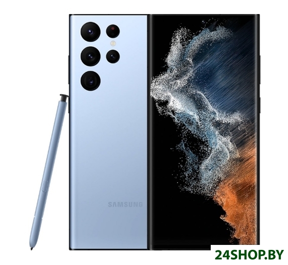 Смартфон Samsung Galaxy S22 Ultra 5G SM-S908B/DS 8GB/128GB (голубой) Смартфон Samsung Galaxy S22 Ultra 5G SM-S908B/DS 8GB/128GB (голубой)
