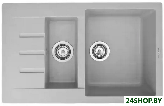 Кухонная мойка Zigmund and Shtain RECHTECK 775.2 (млечный путь) Кухонная мойка Zigmund and Shtain RECHTECK 775.2 (млечный путь)