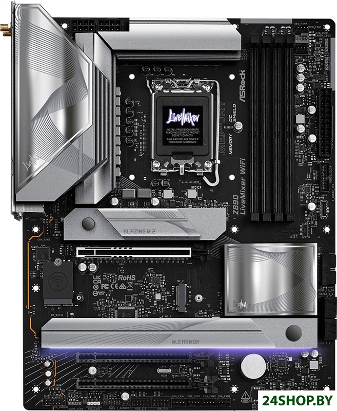 Материнская плата ASRock Z890 LiveMixer WiFi Материнская плата ASRock Z890 LiveMixer WiFi