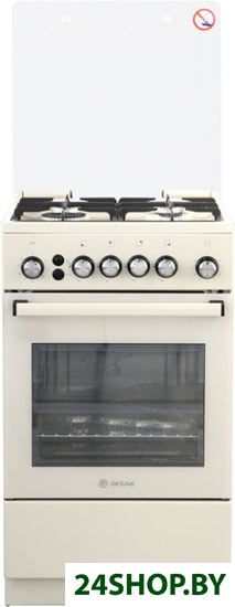 Плита газовая De luxe 5040.40Г (КР) Ч/Р - 013 (слоновая кость) Плита газовая De luxe 5040.40Г (КР) Ч/Р - 013 (слоновая кость)