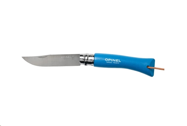 Нож туристический OPINEL №7 Trekking / 002206 (нержавеющая сталь, голубой) Нож туристический OPINEL №7 Trekking / 002206 (нержавеющая сталь, голубой)