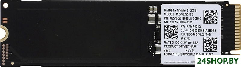 SSD Samsung PM991a 512GB MZVLQ512HBLU SSD Samsung PM991a 512GB MZVLQ512HBLU