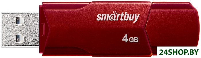 USB Flash SmartBuy Clue 4GB (бордовый) USB Flash SmartBuy Clue 4GB (бордовый)
