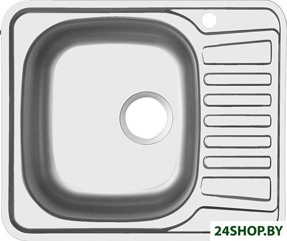 Кухонная мойка Ukinox Комфорт COM580.480 --GT6K 2L- (с сифоном) Кухонная мойка Ukinox Комфорт COM580.480 --GT6K 2L- (с сифоном)