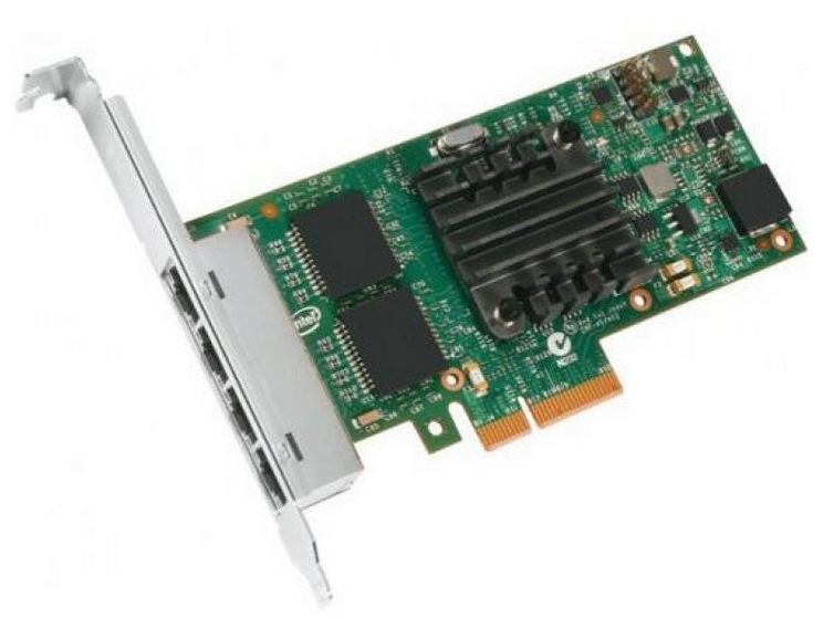 Сетевая карта Dell i350 QP 1Gb (540-BBDV) Сетевая карта Dell i350 QP 1Gb (540-BBDV)