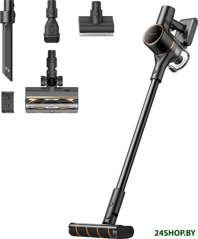 Пылесос Dreame Cordless Vacuum Cleaner R10s Pro VZV23A (евровилка, черный) Пылесос Dreame Cordless Vacuum Cleaner R10s Pro VZV23A (евровилка, черный)