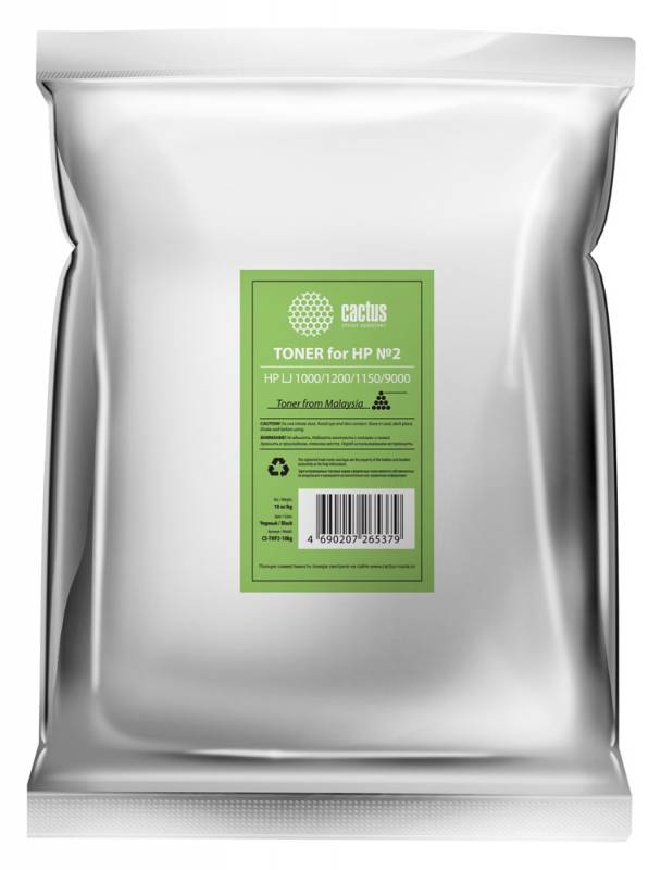 Тонер Cactus CS-THP2-10kg Тонер Cactus CS-THP2-10kg