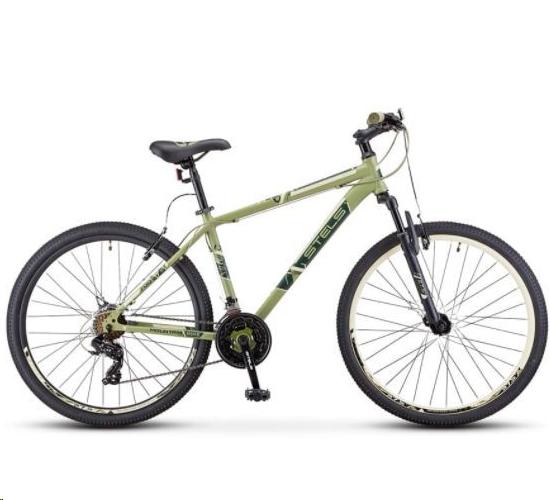Велосипед STELS Navigator 700 V 27.5 F020 (19, хаки) Велосипед STELS Navigator 700 V 27.5 F020 (19, хаки)