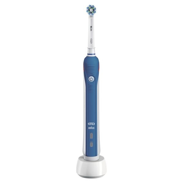Электрическая зубная щетка Oral-B Pro 2 2000N D501.513.2 (синий) Электрическая зубная щетка Oral-B Pro 2 2000N D501.513.2 (синий)
