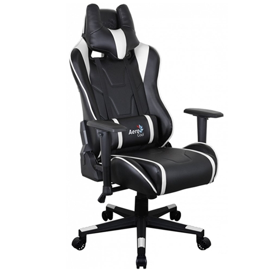 Кресло AeroCool AC220 (черный/белый) Кресло AeroCool AC220 (черный/белый)