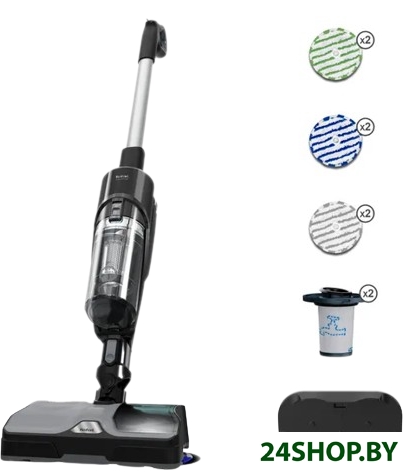 Вертикальный пылесос с влажной уборкой Tefal X-Combo GF3039WO Вертикальный пылесос с влажной уборкой Tefal X-Combo GF3039WO