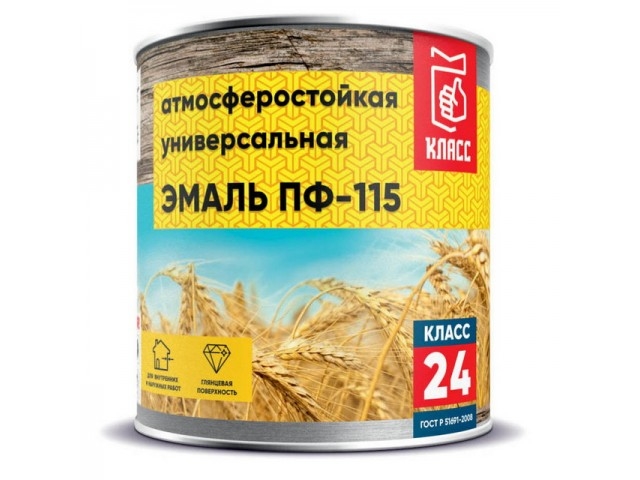 Эмаль Класс 24 ПФ-115 5 кг (красный) Эмаль Класс 24 ПФ-115 5 кг (красный)