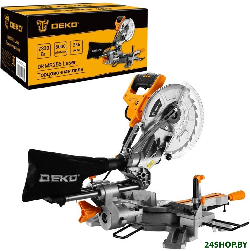 Торцовочная пила Deko DKMS255 Laser 084-1029 Торцовочная пила Deko DKMS255 Laser 084-1029