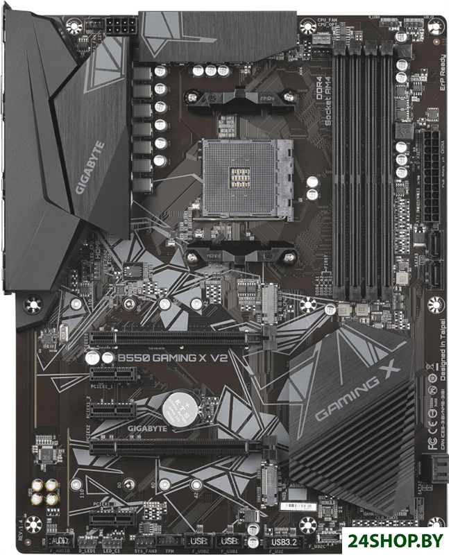Материнская плата Gigabyte B550 Gaming X V2 (rev. 1.4) Материнская плата Gigabyte B550 Gaming X V2 (rev. 1.4)
