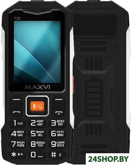 Кнопочный телефон Maxvi T20 (черный) Кнопочный телефон Maxvi T20 (черный)