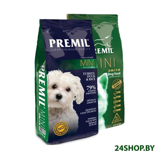 Сухой корм для собак Premil Mini 3 кг Сухой корм для собак Premil Mini 3 кг